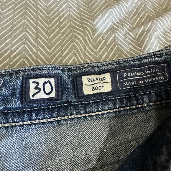 Miss Me Jeans Womens 30 Boot Bootcut Bling Embroidered Rhinestone Denim Stretch - Picture 6 of 10